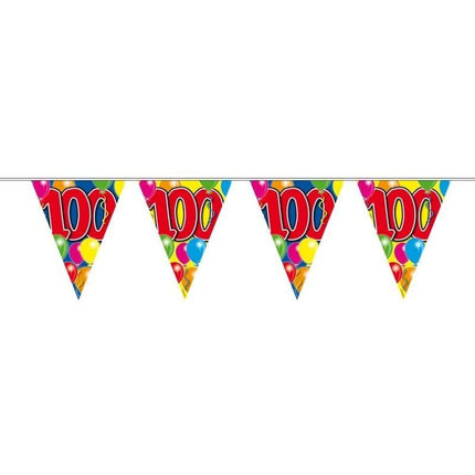 Feestbazaar 100 Jaar Slinger Balloons - 10 meter