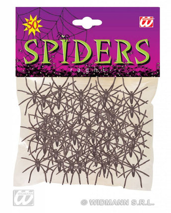 Feestbazaar 50 spinnen pvc