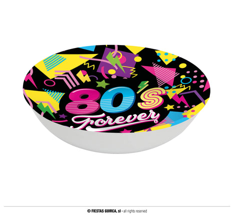 Feestbazaar 80's Forever Party Schaal (32cm)