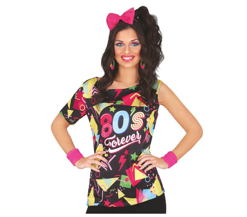 Feestbazaar 80's Forever T-shirt Dames