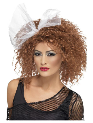 Feestbazaar 80's Pruik Wild Bruin