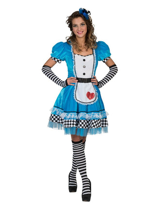 Feestbazaar Alice In Wonderland Jurk Dames