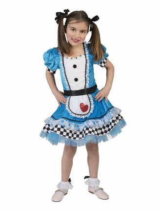 Feestbazaar Alice In Wonderland Meisje Jurk
