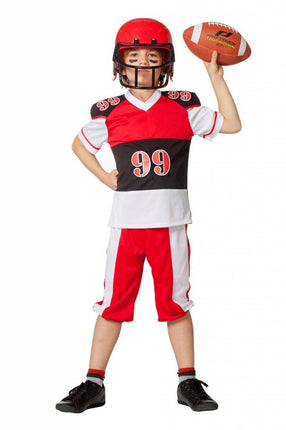 Feestbazaar American Footballer pak kind
