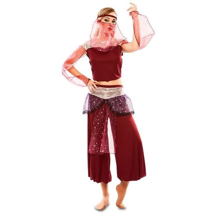 Feestbazaar Arabische 1001 nacht danseres kostuum