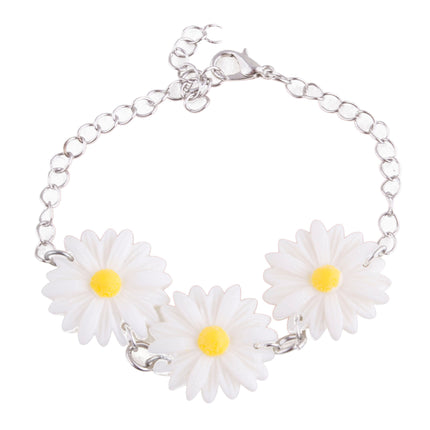 Feestbazaar Armband met Madeliefjes