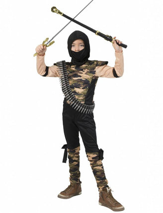 Feestbazaar Army Ninja Pak Kind