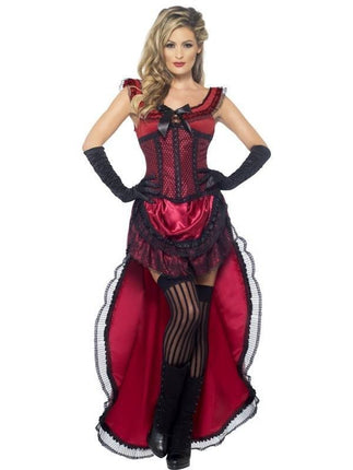 Feestbazaar Authentieke Western Saloon dame