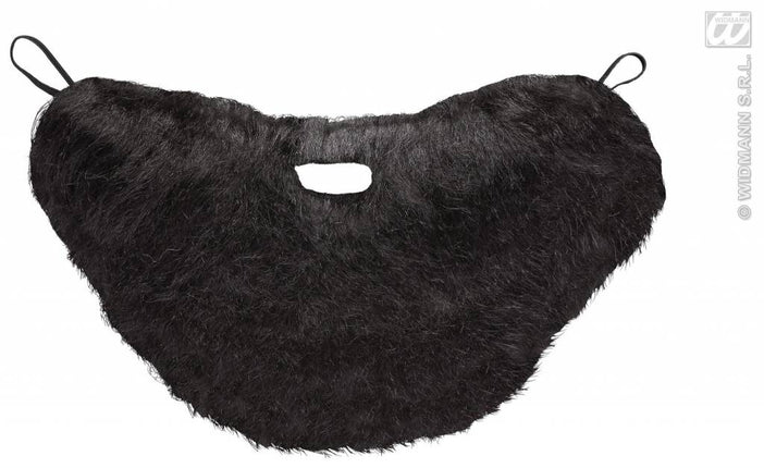 Feestbazaar Baard met snor zwart