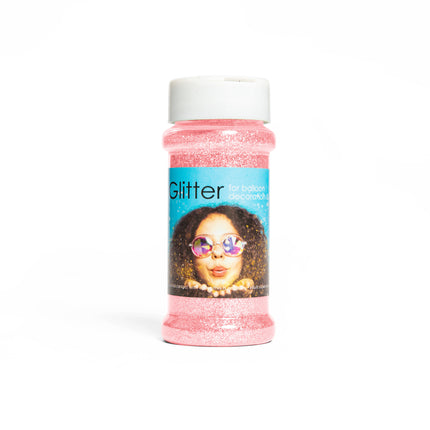 Feestbazaar Baby Roze Glitters (100g)