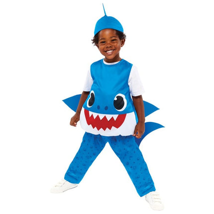 Feestbazaar Baby Shark Kostuum Peuter Blauw