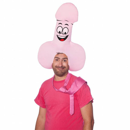 Feestbazaar Bachelor Penis Schuim Pruik
