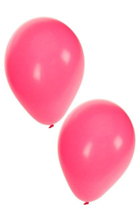 Feestbazaar Ballonnen fucsia Roze 50 stuks