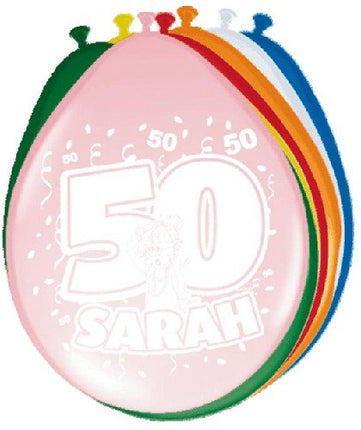 Feestbazaar Ballonnen Sarah (8 st)