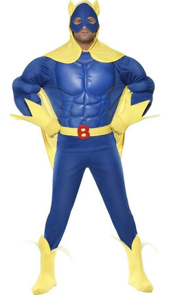 Feestbazaar Bananaman superheld kostuum