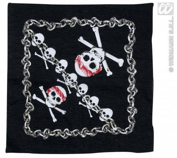 Feestbazaar Bandana piraten schedel