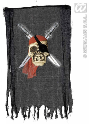 Feestbazaar Banner Piratenschedel