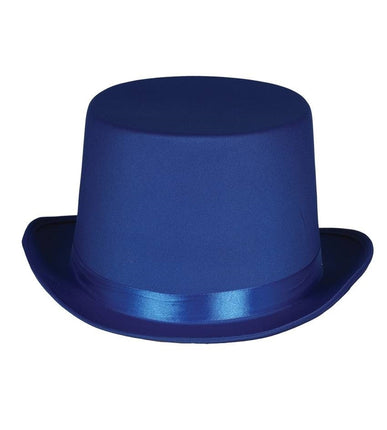 Feestbazaar Blauwe hoge hoed