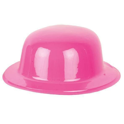 Feestbazaar Bolhoed pvc roze