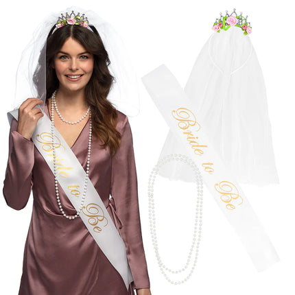 Feestbazaar Bride To Be Vrijgezellenfeest Accessoireset