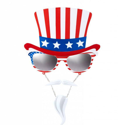 Feestbazaar Bril uncle sam