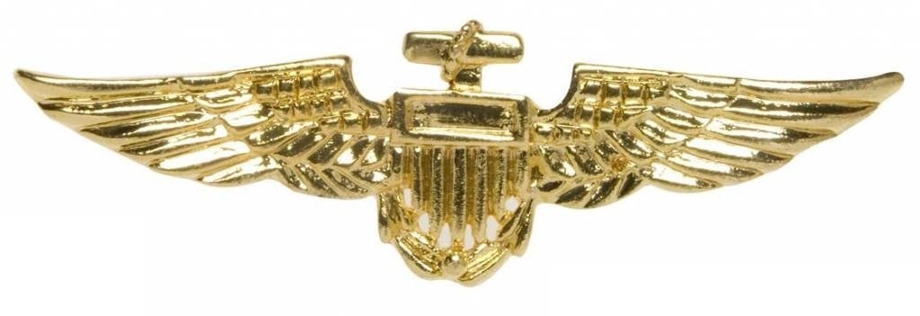 Feestbazaar Broche goud Vliegenier