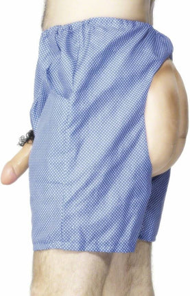 Feestbazaar Bum en Willy Korte broek blauw