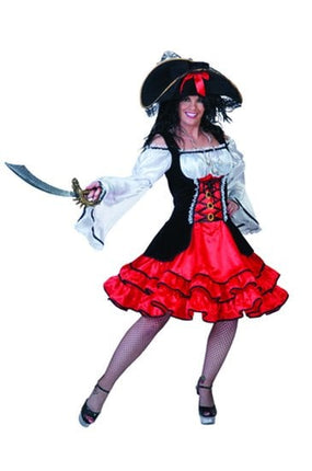 Feestbazaar Carnavalskostuum: Piratenvrouw Sailora