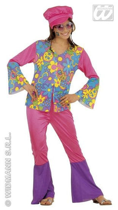 Feestbazaar Carnavalspak kinderen: Hippie meisje