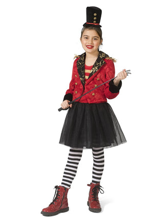 Feestbazaar Circus directrice kostuum Rosy kinderen