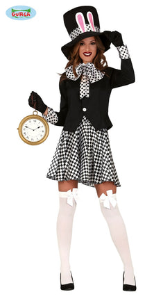 Feestbazaar Classic Mad Hatter Kostuum Dames