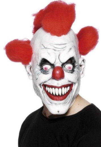 Feestbazaar Clown 3/4 masker horror