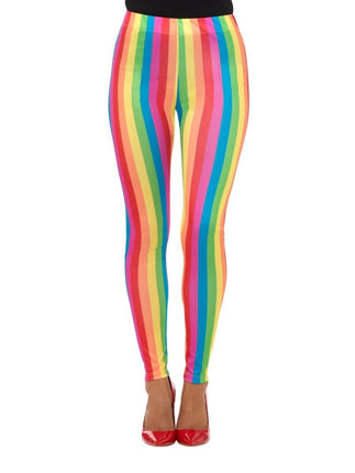 Feestbazaar Clown Legging Regenboog
