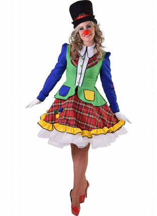 Feestbazaar Clown Pipo vrouw