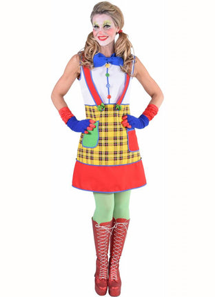 Feestbazaar Clownsdame kostuum Coco