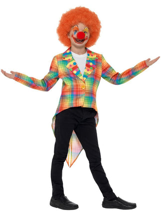 Feestbazaar Clownsjas Ruit Kind