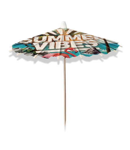 Feestbazaar Cocktail Parasols Summer vibes (8st)