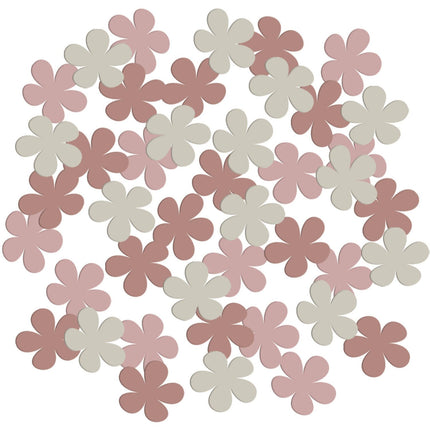 Feestbazaar Confetti Bloemvorm Blooming Baby Girl (80st)