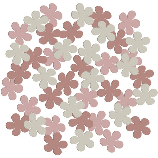 Feestbazaar Confetti Bloemvorm Blooming Baby Girl (80st)