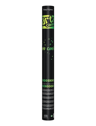 Feestbazaar Confetti Kanon 60cm Groen