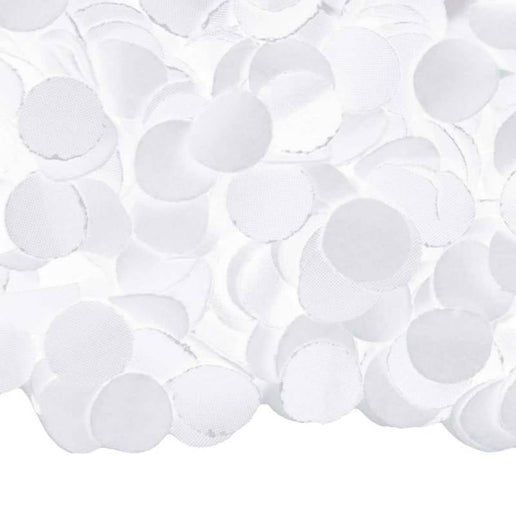 Feestbazaar Confetti luxe wit 1kg