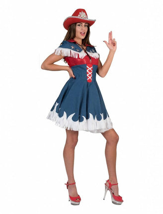 Feestbazaar Cowgirl Jurk Jeans