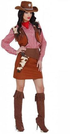Feestbazaar Cowgirl luxe kostuum
