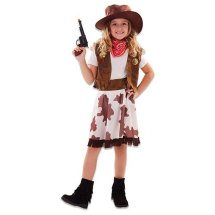 Feestbazaar Cowgirl verkleed kostuum kind