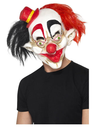 Feestbazaar Creepy Clown masker latex