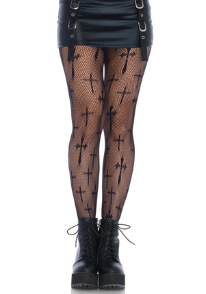 Feestbazaar Cross Netpanty Naughty Nun