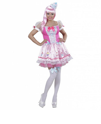 Feestbazaar Cupcake meisje kostuum
