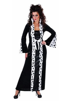 Feestbazaar Dalmatier jurk dame