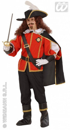 Feestbazaar D'artagnan musketier jongen