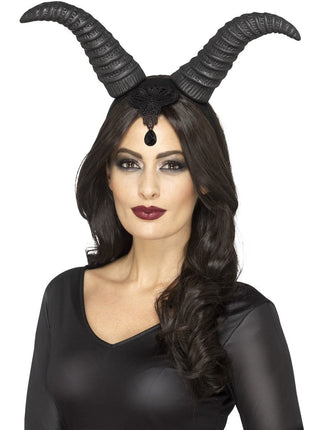 Feestbazaar Demon Queen Diadeem Hoorns
